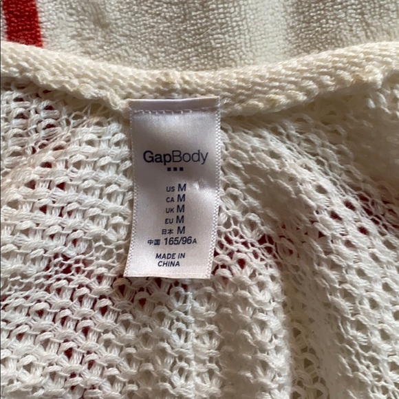 GapBody White Knit Cardigan Size M - Picture 3 of 3